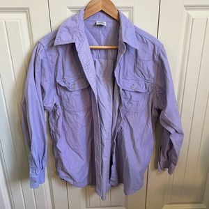 Purple Corduroy Shirt